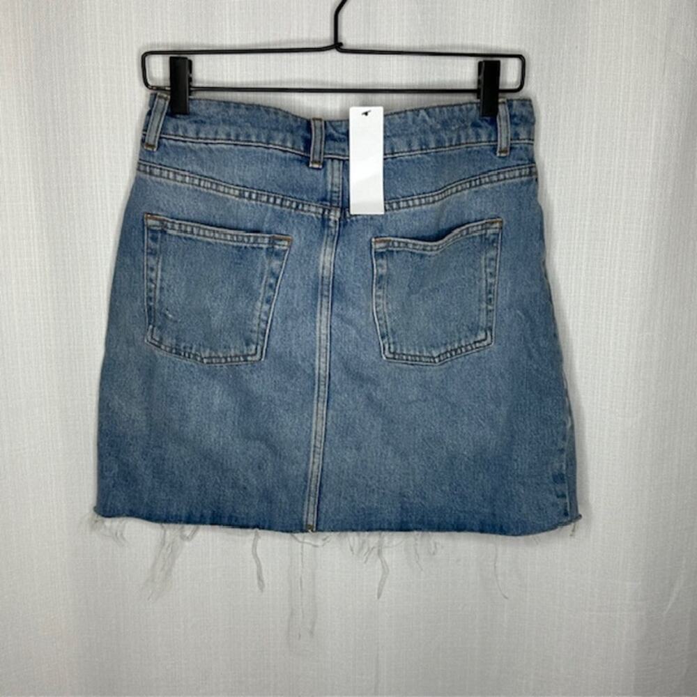 Topshop Denim Mini Skirt - Picture 3 of 3